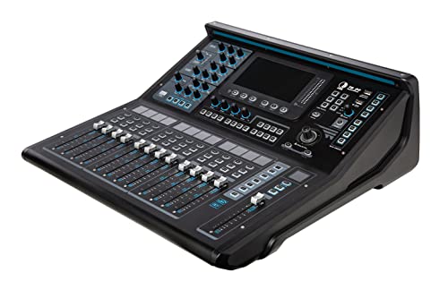 PSG AUDIO TQ-22 22-Channel, 8-Aux Out, Portable Touchscreen Digital Mixer Console with App for iPad, Android Tablet, PC, Laptop, Wi-Fi, Effect, Scene, Motorized Faders (Designed in USA)