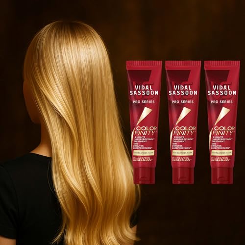 Haar-Kur im 3er Set für coloriertes Haar, Intensive Pflege bei Haartönung und Glossing, Feuchtigkeitsspendend, Für trockenes Haar, Stärkt die Struktur und glättet, Für Frauen und Männer (3 x 58 ml)