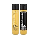 Erleichtert das Auskämmen Matrix Total Results Hello Blondie Shampoo (300ml) and Conditioner (300ml)