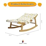 Damoch Family™ Slightly Rocking Baby Recliner for Safety and Easy Sleep, Baby Bouncer and Swing, Kids Recliner, Children Lounge Chair and Relaxing Chair with Super Soft Cushion - Image 5