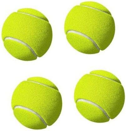 Green Cricket Tennis Ball-4 Pieces Cricket Leather Ball (Pack of 4)-image-15