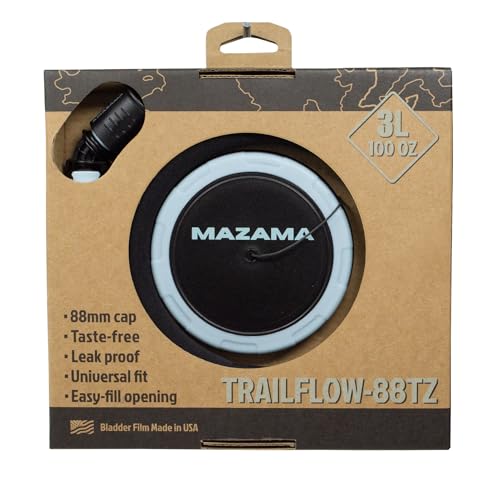 Trailflow-88TZ-Hydration-Bladder-by-Mazama-Designs-Leakproof-Easy-to-Clean-and-Fill-Water-Reservoir-BPA-Free-Fits-Most-Hydration-Backpacks-Great-for-Running-Hiking-Camping-Cycling-3L