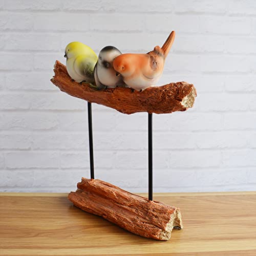 Cadeau de collection modèle oiseau en résine pour passionnés