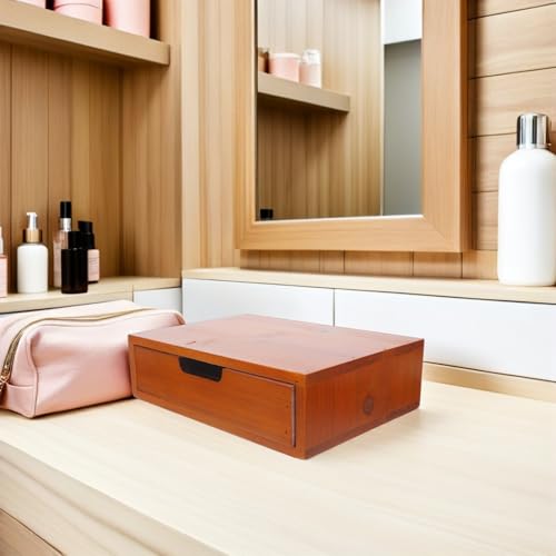 Organisateur tiroir en bois vintage pour ranger un bureau encombré - 7