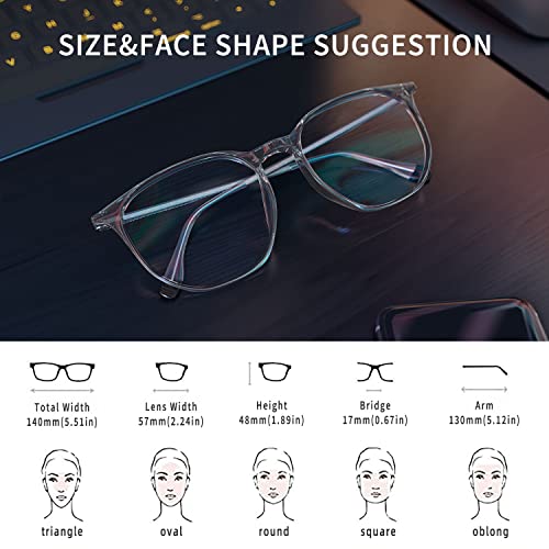 Image of ROCKNIGHT Fashion Blue Light Glasses for Women Bluelight Blocker Phone Gaming Screen Computer Glasses