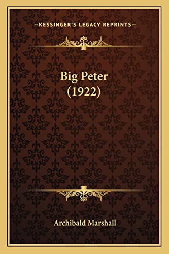 Big Peter (1922)