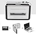 Wendry Cassette to MP3 Converter, Portable USB Tape to MP3 Capture Converter, Stereo Audio Music Player