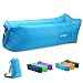 JSVER Inflatable Lounger Air Sofa with Portable Package for Travelling, Camping, Hiking, Pool and Beach Parties, Blue