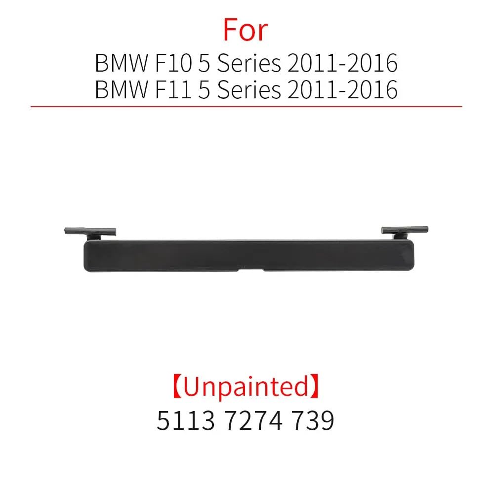 Stały reling dachowy Pasuje do BMW F10 F11, listwa dachowa, osłona bagażnika dachowego, pasuje serii 5 z lat 2011-2016, 520, 525, 528, 530, 535i Lekki bagażnik dachowy(White)