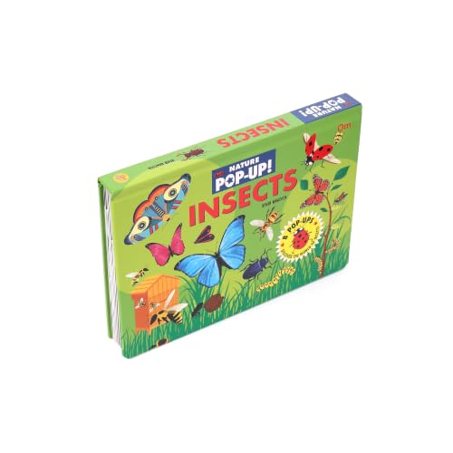 Image of Pop Up Insects Book for Kids: Bugs, Bees, Beetles, Butterflies & Discover The World of Insects | Interactive Learning | Nature's Mini Beasts | Educational Fun | Children's Nature Pop-Up Book