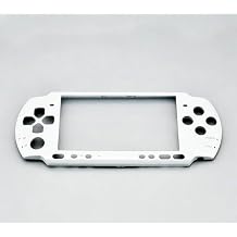 New Replacement Front Faceplate Shell Case Cover Plate for PSP 3000 3001 3002 3003 Console -White.