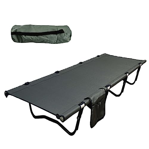 Lit de camp simple confortable et ultraléger avec sac de rangement