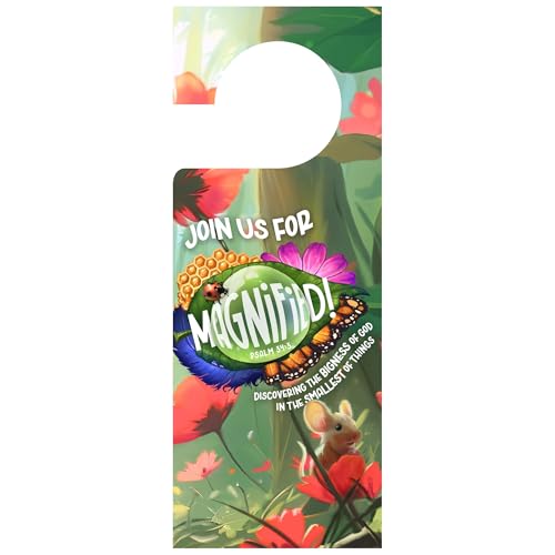 Lifeway Kids VBS 2025 Magnified! Door Hangers