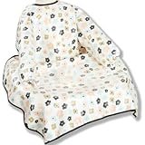 [スリーマッシュルーム] お食事エプロン 長袖 テーブルクロスー体型 離乳食エプロン ベビーチェア エプロン 子供 赤ちゃん 防水 軽量 名前入 お出かけ 汚いにくい 洗いやすいと乾きやすい