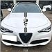 Produktbild Auto Motorhaube Racing Stripes Grafik Aufkleber Für Alfa Romeo MiTo 147 156 159 166 Giulietta Giulia Stelvio Spider GT C4 8C Emblem Dekoration Zubehör