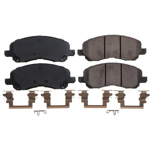 Image of PowerStop Front Brake Pads for Mitsubishi Outlander Sport 2021-24 | Mitsubishi RVR 2021-22 - Z17 Ceramic Brake Pads with Installation Hardware, 17-866N