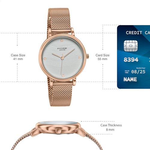 Image of Sonata Poze 9 with Quartz Analog Watch for Women