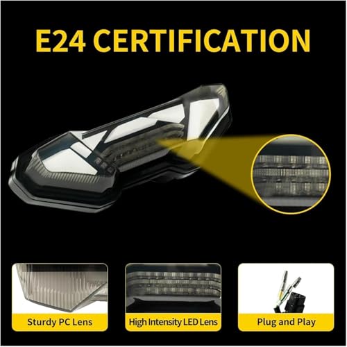 Accesorios para luz Trasera Yamaha Tracer 9 GT E24 2