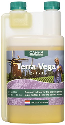 Canna Terra Vega - Soil Veg Nutrient 9120001, 1 L Canna Terra Vega - Soil Veg Nutrient 9120001, 1 L