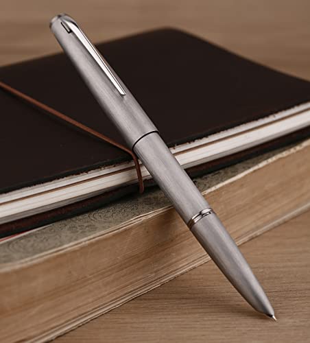 Amazon | erofa Majohn TI200 チタン合金 万年筆 イリジウム 細字