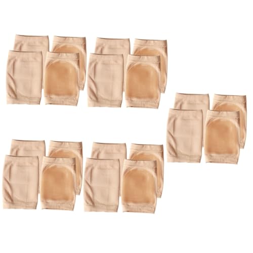 MOLUCKFU 5sets Ankle Sleeve Heel Moisturized Cover for Plantar Comfortable Outdoor Heel Protective Cover for Women Men 2pairs*5