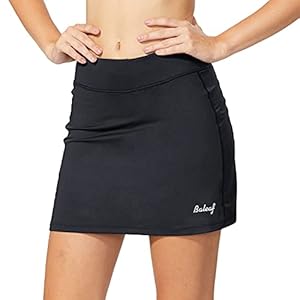 BALEAF Tennisrok voor dames, tennisrok, sportbroekrok met zak en binnenbroek voor hardlopen, tennis, golf
