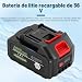 Imagen de MXBAOHENG Maquina de Coser Sacos con 2 Batería 36V 2600mAh 1800 Puntada