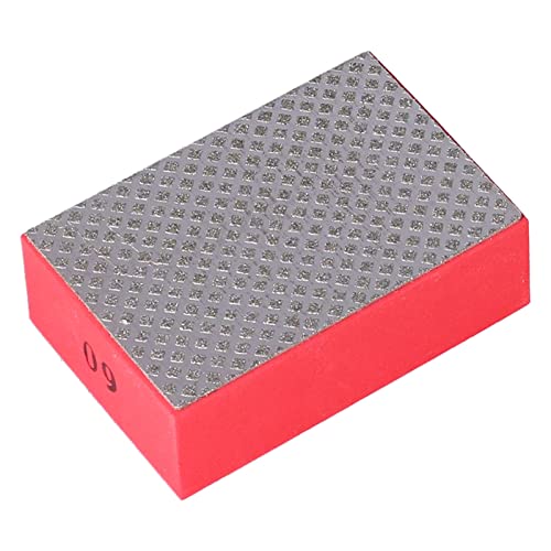 4 Unidades de Almofadas de Polimento Manual, 60 100 200 400 Grit Stone Telha Vidro Metal Madeira Res