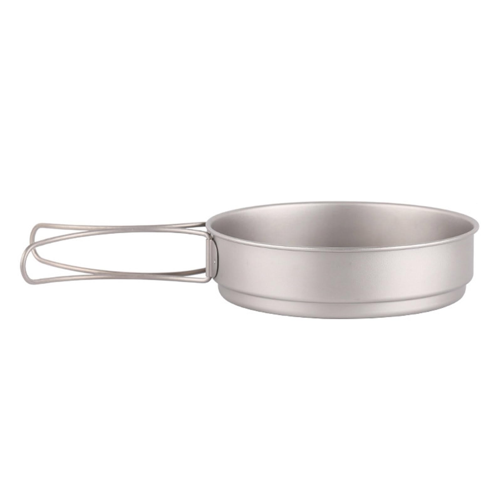 Compacts Assiette de camping avec poignée pliable et légère pour randonnée en plein air