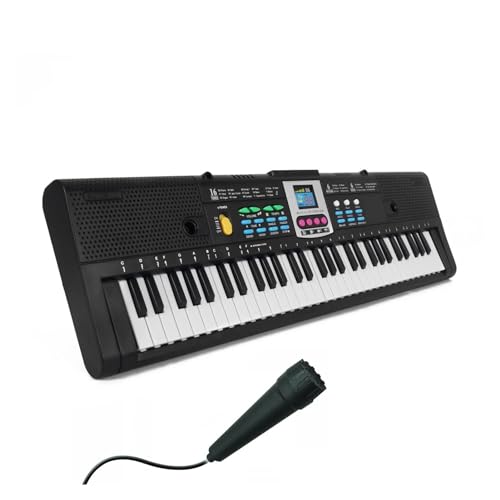 Électronique clavier Piano Piano Électrique Numérique Multifonctionnel À 61 Touches, Clavier Électronique Avec Fonction Microphone, Instrument Pour Étudiant - Les Beatles, Paul McCartney, John Lennon, RIngo Starr, George Harrison Électronique clavier Piano Piano Électrique Numérique Multifonctionnel À 61 Touches, Clavier Électronique Avec Fonction Microphone, Instrument Pour Étudiant