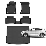 for Audi Q5/SQ5 Floor Mats 2025 2024 2023 2022 2021 2020 2019 2018 (Not for Q5 PHEV Models),Car Mats for Audi Q5/SQ5 All Weather Floor Mats Cargo Liner Accessories 2018-2025