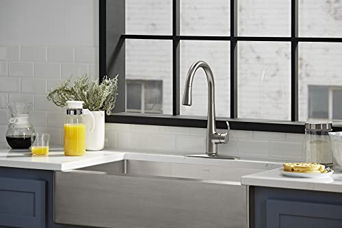 Kohler Simplice Response Touchless Pull Down Kitchen Faucet In Stainless Steel, K-22036-Vs #TOP1