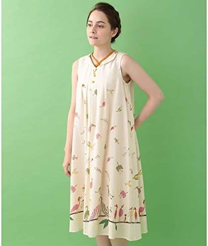 100 本物保証 ａｖｅ ｍｉｇｒａｔｏｒｉａ 渡り鳥プリントワンピース ホコモモラ Jocomomola To