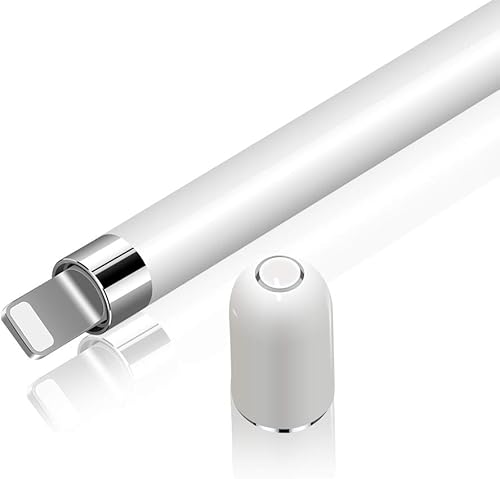 Miniatura 2 de TITACUTE Paquete de 3 accesorios iPencil para Apple Pencil de 1 generación, punta de lápiz capacitivo + tapa superior de repuesto magnética +