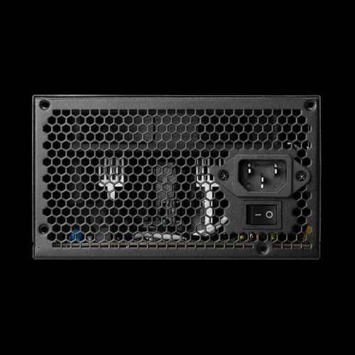 Image of GAMDAIS Aura GP650-650W EFFICIENT Power Supply | ATX12V v2.4,Non-Modular Power Supply | 120mm Hydraulic Bearing Fan | OVP /UVP /OPP /OCP /SCP Protection | Black Flat Cable.