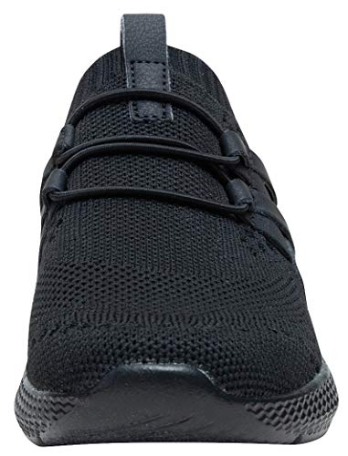 Coodo Boy's Breathable Sneakers Kids Casual Sport Shoes (13 Little Kid,Ebony) #TOP1