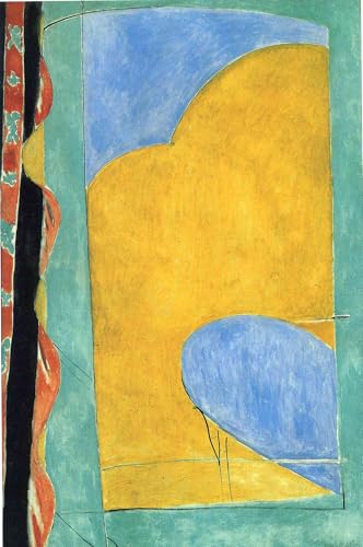 Kit peinture Le rideau jaune Henri Matisse 5D loisir créatif adulte tableau strass mosaïque