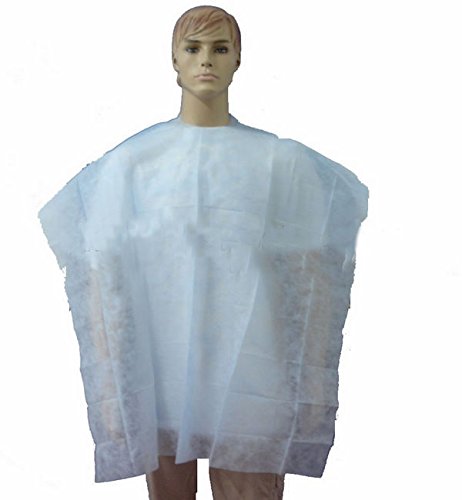 Capas de Corte Desechables PlanetHair® Store 10 unidades embolsadas en paquetes de 10 unidades.- Color:Blanco .-Ideales para Salones de Peluquería, barberías, academias de peluquería.