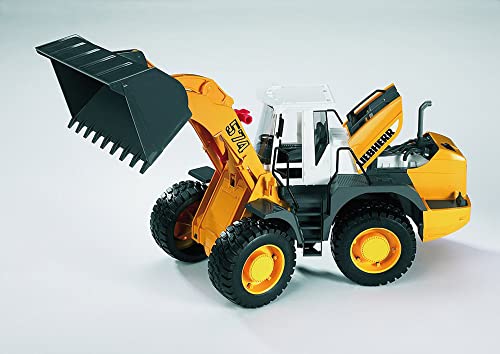 bruder Toys Liebherr Articulated Road Loader L574|Multicolor