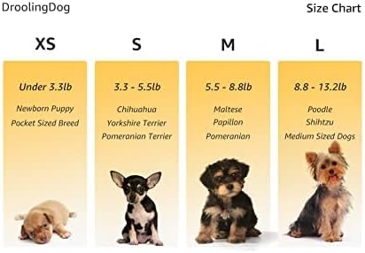 Miniatura 2 de Paquete de 6 camisetas de Yorkie para perros extrapequeños, 100% algodón, ropa para cachorros, ropa de chihuahua en blanco, camiseta para perros y