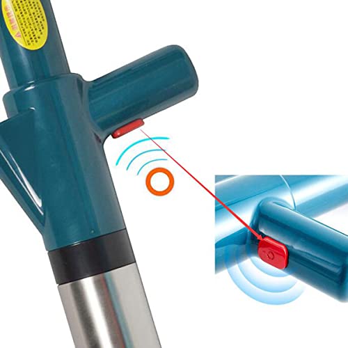 Desatascador de aire para inodoro, desatascador de alta presión con 4 ventosas de diferentes tamaños, herramienta de desatasco para tuberías con manómetro, desatascador de acero inoxidable para cañerías miniatura 3
