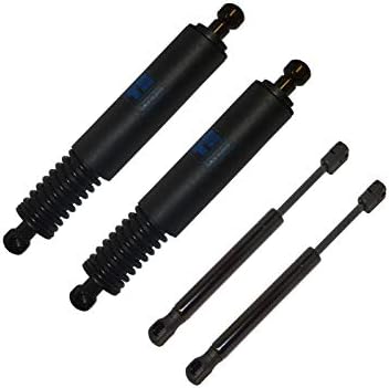 Fits Porsche 955 Cayenne Rear Hatch Tailgate Glass Window Struts Damper Set of 4