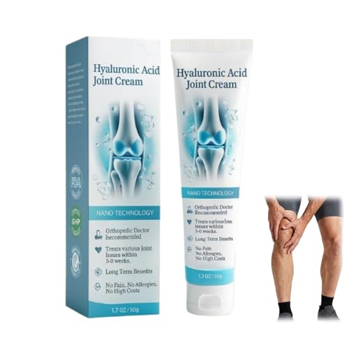 Hebratis hyaflexa hyaluronsäure-gelenkcremeWohltuendes Gel für Gelenke & Muskeln Ideal nach Sport Wandern & bei Alltagsbelastung Schnell Einziehend & Kühlend (1 Stück)