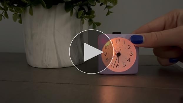 Amazon.com: Bulova Violet Travel Alarm Clock B1876 | Compact