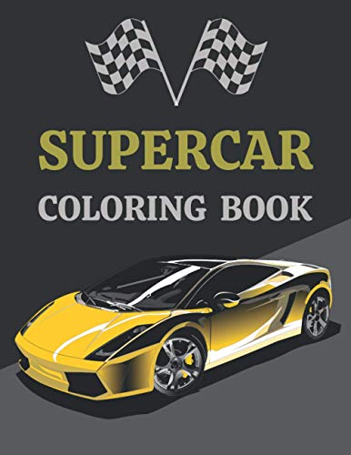 Supercars: Coloring Book Luxury Sports Car Over 25 Designs image 2