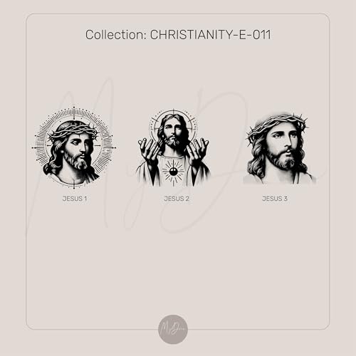 Bague chrétienne Jésus Christ carrée, le cadeau spirituel unique - 3