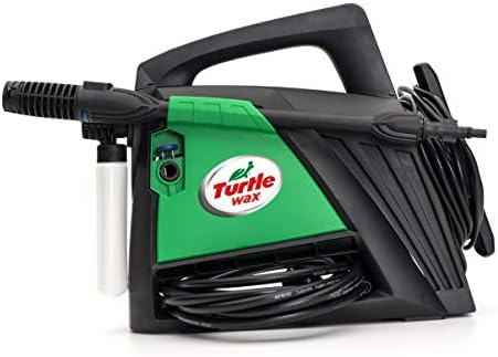 Turtle Wax TW110 | Multi-Purpose High-Pressure Washer | Compact Car and Home Cleaner with Power Jet Hose and Nozzle, 1400W