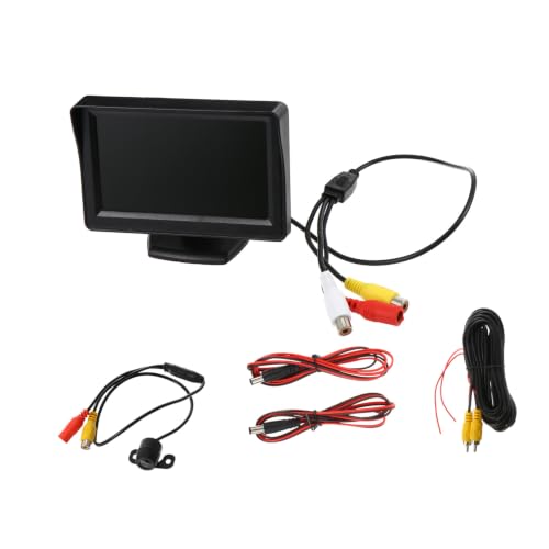 4.3 Inch Car Monitor, HD Vehicle Backup Display System