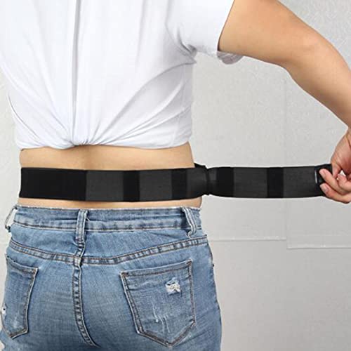 Image of VELURA Feeding Tube Belt G Tubes Catheter Holder Peritoneal Dialysis Peg Waist Belt Black|Orthotics, Braces Sleeves|1 Piece Peritoneal Dialysis Belt|Health Beauty