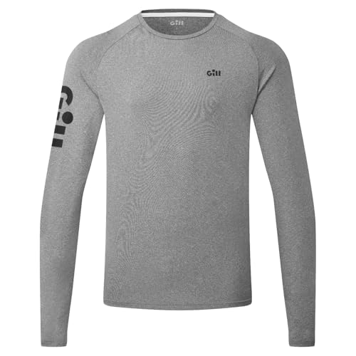 Gill Fishing Mens Infinity Long Sleeve Top - UPF 50+ Sun Protection, Quick Dry & Moisture Wicking
